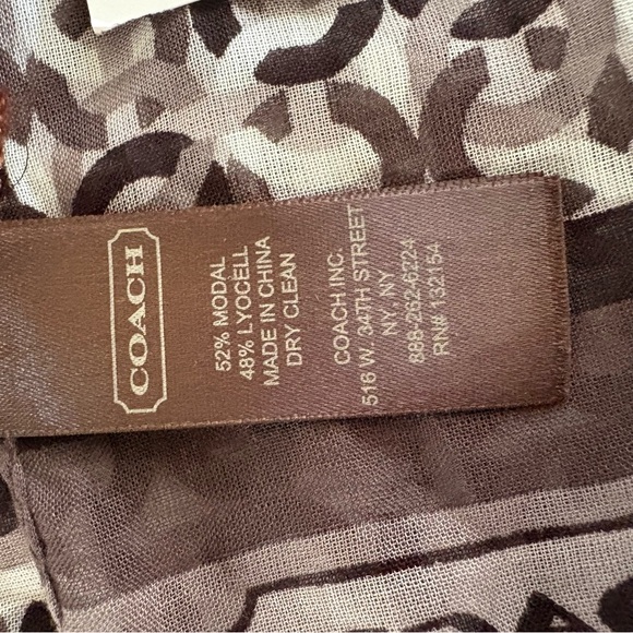 NWT COACH Scarf - Picture 10 of 13